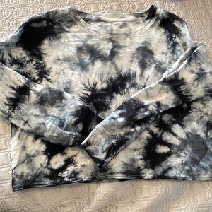 Cropped Sundown by Splendid tie dye sweatshirt XS